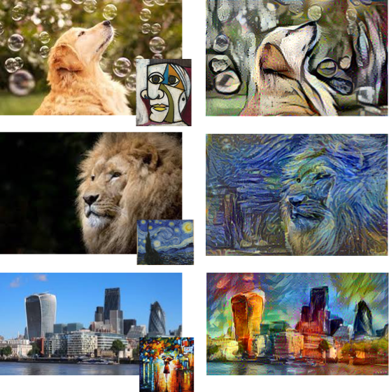 Style Transfer in Real-Time